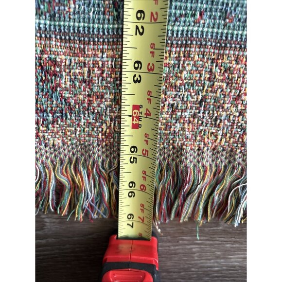 Goodwin Weavers Tapestry Throw 45”x68” Santa Claus By S. Winget Christmas Afghan - Picture 10 of 11